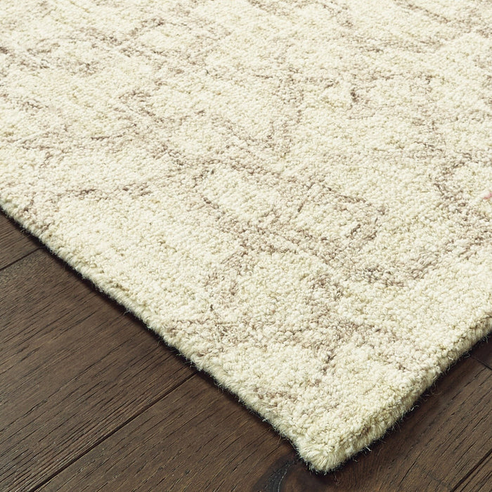 Oriental Weavers Tallavera 55608 Tan/ Ivory 10' x 13' Indoor Area Rug T556083050396ST