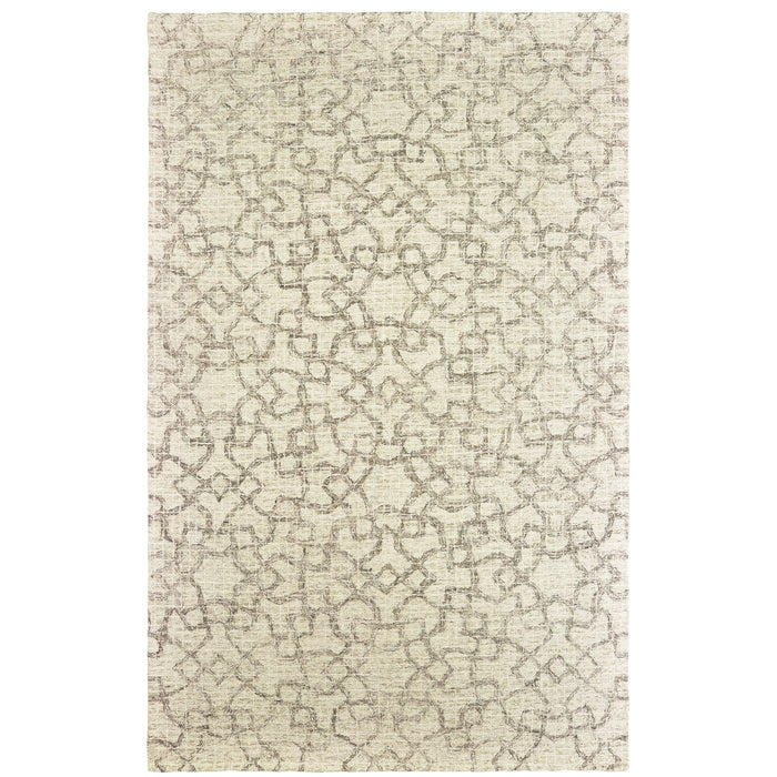 Oriental Weavers Tallavera 55608 Tan/ Ivory 10' x 13' Indoor Area Rug T556083050396ST