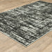 Oriental Weavers Torrey 531W1 Black/ Light Grey 9'10"" x 12'10"" Indoor/Outdoor Area Rug T531W1300390ST