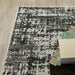 Oriental Weavers Torrey 531W1 Black/ Light Grey 9'10"" x 12'10"" Indoor/Outdoor Area Rug T531W1300390ST