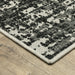 Oriental Weavers Torrey 531W1 Black/ Light Grey 9'10"" x 12'10"" Indoor/Outdoor Area Rug T531W1300390ST