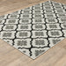 Oriental Weavers Torrey 5562E Light Grey/ Black 9'10"" x 12'10"" Indoor/Outdoor Area Rug T5562E300390ST