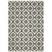 Oriental Weavers Torrey 5562E Light Grey/ Black 9'10"" x 12'10"" Indoor/Outdoor Area Rug T5562E300390ST