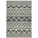 Oriental Weavers Torrey 005Y1 Light Grey/ Blue 9'10"" x 12'10"" Indoor/Outdoor Area Rug T005Y1300390ST