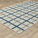 Oriental Weavers Torrey 7150H Light Grey/ Blue 9'10"" x 12'10"" Indoor/Outdoor Area Rug T7150H300390ST