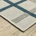 Oriental Weavers Torrey 7150H Light Grey/ Blue 9'10"" x 12'10"" Indoor/Outdoor Area Rug T7150H300390ST