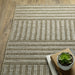 Oriental Weavers Tortuga TR02A Tan/Light Brown 9'10"" x 12'10"" Indoor Area Rug TTR02A300390ST