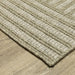 Oriental Weavers Tortuga TR02A Tan/Light Brown 9'10"" x 12'10"" Indoor Area Rug TTR02A300390ST