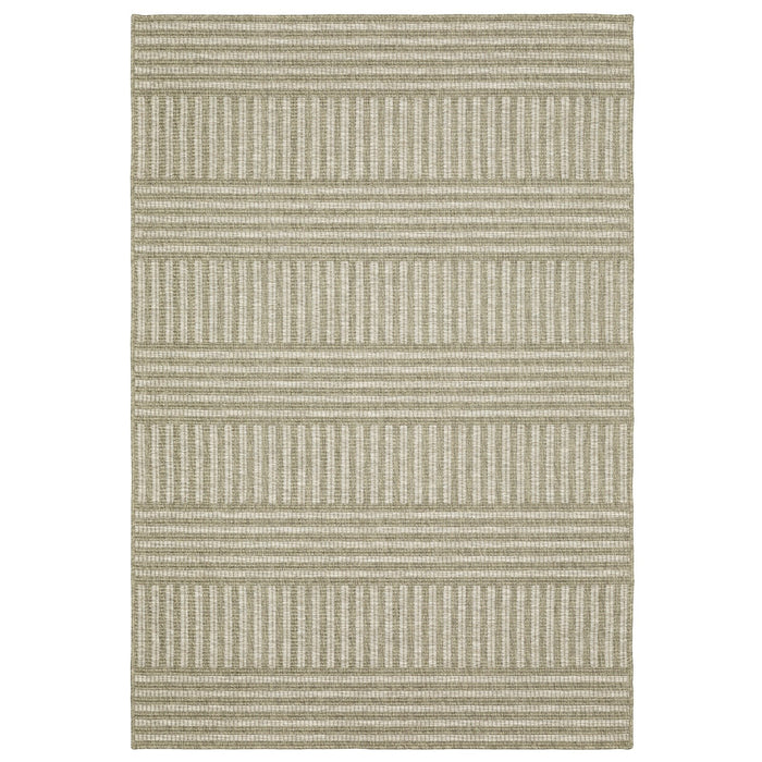 Oriental Weavers Tortuga TR02A Tan/Light Brown 9'10"" x 12'10"" Indoor Area Rug TTR02A300390ST