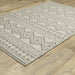 Oriental Weavers Tortuga TR03A Tan/Black 9'10"" x 12'10"" Indoor Area Rug TTR03A300390ST