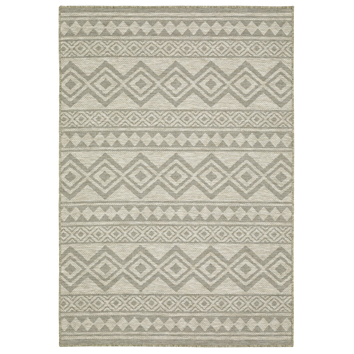 Oriental Weavers Tortuga TR03A Tan/Black 9'10"" x 12'10"" Indoor Area Rug TTR03A300390ST