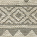 Oriental Weavers Tortuga TR03A Tan/Black 9'10"" x 12'10"" Indoor Area Rug TTR03A300390ST