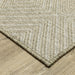 Oriental Weavers Tortuga TR05A Beige/ Beige 9'10"" x 12'10"" Indoor Area Rug TTR05A300390ST