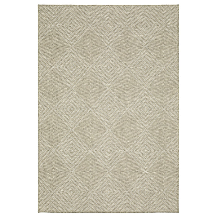 Oriental Weavers Tortuga TR05A Beige/ Beige 9'10"" x 12'10"" Indoor Area Rug TTR05A300390ST