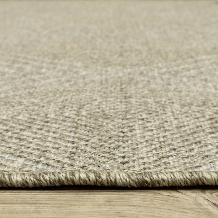 Oriental Weavers Tortuga TR05A Beige/ Beige 9'10"" x 12'10"" Indoor Area Rug TTR05A300390ST