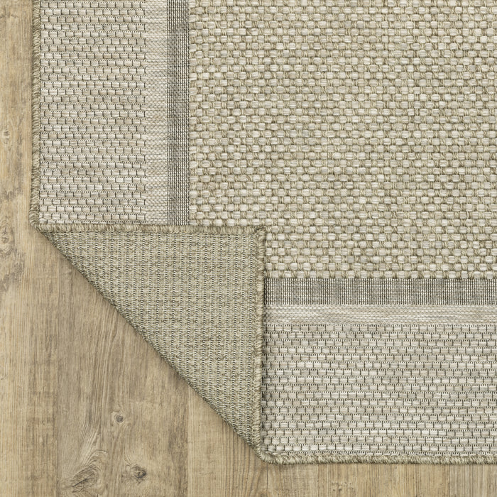 Oriental Weavers Tortuga TR06A Beige/ Black 9'10"" x 12'10"" Indoor Area Rug TTR06A300390ST