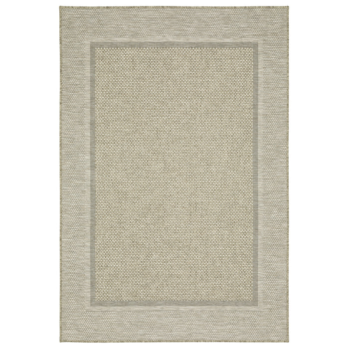 Oriental Weavers Tortuga TR06A Beige/ Black 9'10"" x 12'10"" Indoor Area Rug TTR06A300390ST