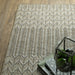 Oriental Weavers Tortuga TR09A Beige/ Black 9'10"" x 12'10"" Indoor Area Rug TTR09A300390ST