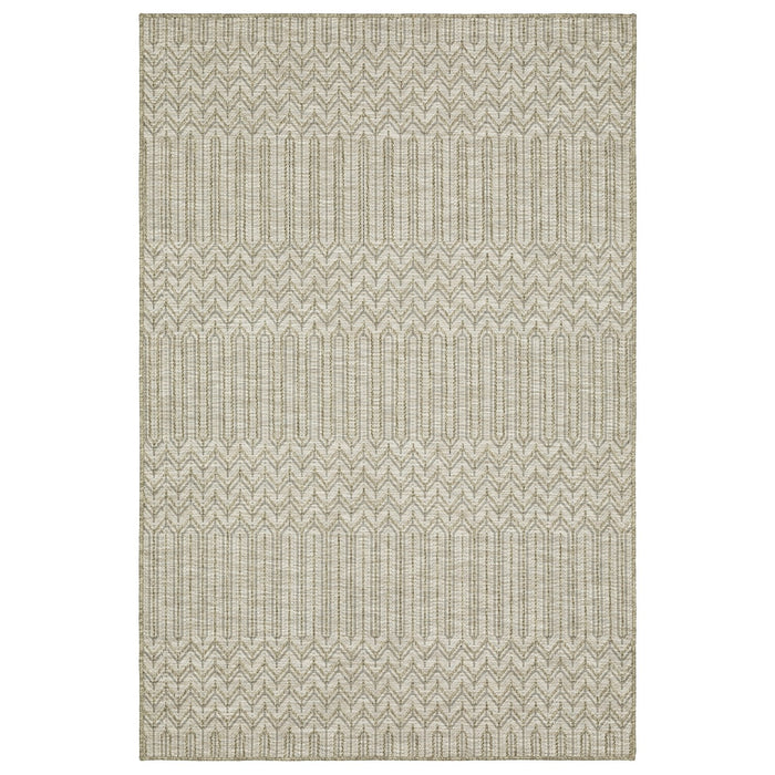 Oriental Weavers Tortuga TR09A Beige/ Black 9'10"" x 12'10"" Indoor Area Rug TTR09A300390ST
