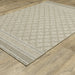 Oriental Weavers Tortuga TR10A Beige/ Black 9'10"" x 12'10"" Indoor Area Rug TTR10A300390ST