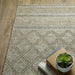 Oriental Weavers Tortuga TR10A Beige/ Black 9'10"" x 12'10"" Indoor Area Rug TTR10A300390ST