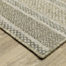 Oriental Weavers Tortuga TR10A Beige/ Black 9'10"" x 12'10"" Indoor Area Rug TTR10A300390ST