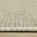 Oriental Weavers Tortuga TR12A Tan/ Light Brown 9'10"" x 12'10"" Indoor Area Rug TTR12A300390ST