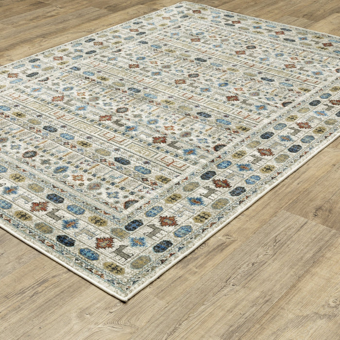 Oriental Weavers Venice 248W8 Ivory/ Multi 7'10"" x 10' Indoor Area Rug V248W8240305ST