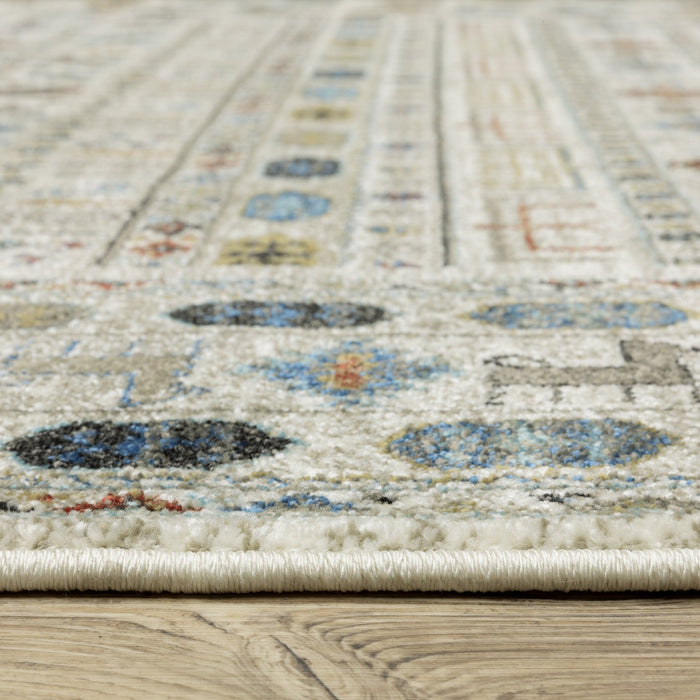 Oriental Weavers Venice 248W8 Ivory/ Multi 7'10"" x 10' Indoor Area Rug V248W8240305ST