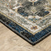 Oriental Weavers Venice 4333B Charcoal/ Blue 9'10"" x 12'10"" Indoor Area Rug V4333B300390ST