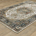 Oriental Weavers Venice 054X8 Beige/ Blue 7'10"" x 10' Indoor Area Rug V054X8240305ST