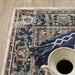 Oriental Weavers Venice 054X8 Beige/ Blue 7'10"" x 10' Indoor Area Rug V054X8240305ST