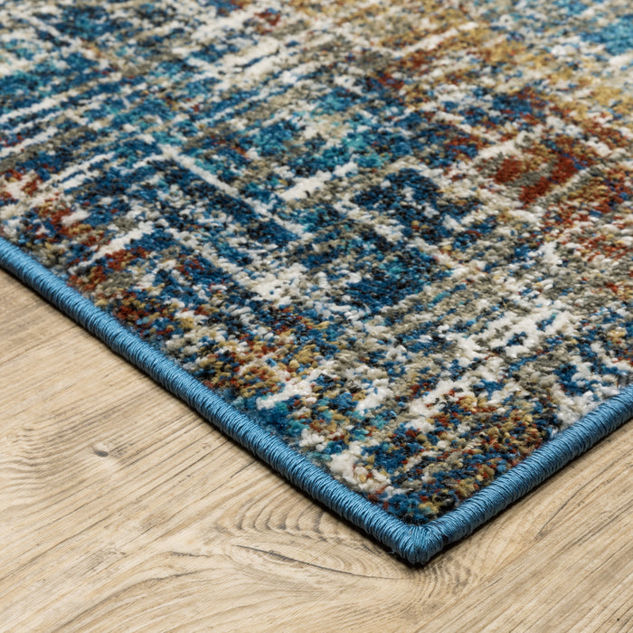 Oriental Weavers Venice 5573X Blue/ Multi 7'10"" x 10' Indoor Area Rug V5573X240305ST