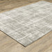 Oriental Weavers Verona 142E6 Grey/ Ivory 7'10"" x 10'10"" Indoor Area Rug V142E6240330ST