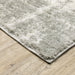 Oriental Weavers Verona 142E6 Grey/ Ivory 7'10"" x 10'10"" Indoor Area Rug V142E6240330ST