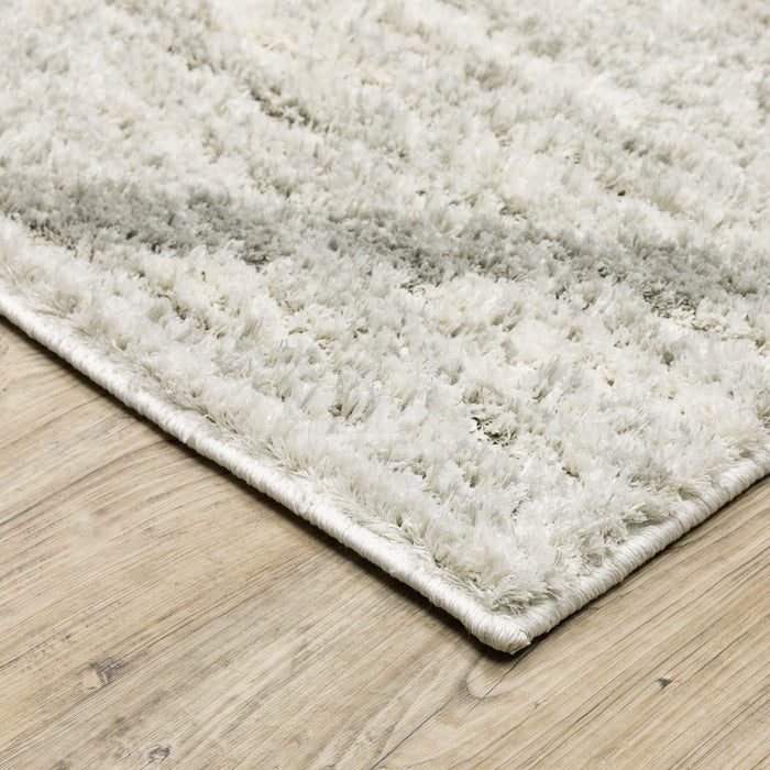 Oriental Weavers Verona 143W6 Ivory/ Grey 9'10"" x 12'10"" Indoor Area Rug V143W6300390ST