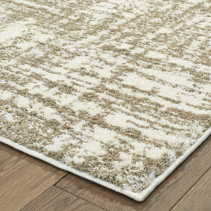 Oriental Weavers Verona 1803J Ivory/ Taupe 9'10"" x 12'10"" Indoor Area Rug V1803J300390ST