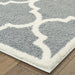 Oriental Weavers Verona 529H6 Grey/ Ivory 9'10"" x 12'10"" Indoor Area Rug V529H6300390ST