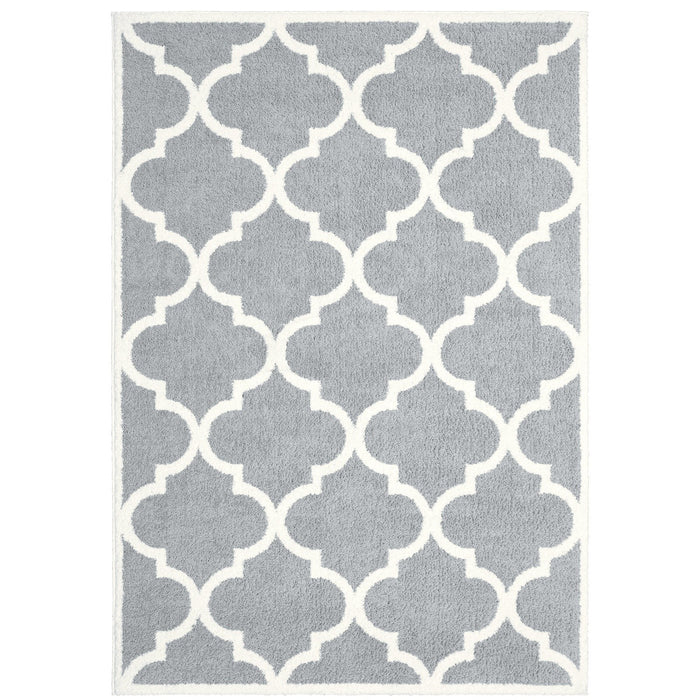 Oriental Weavers Verona 529H6 Grey/ Ivory 9'10"" x 12'10"" Indoor Area Rug V529H6300390ST