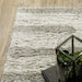 Oriental Weavers Verona 5605H Ivory/ Grey 7'10"" x 10'10"" Indoor Area Rug V5605H240330ST