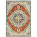 Oriental Weavers Xanadu 1332Q Orange/ Blue 9'10"" x 12'10"" Indoor Area Rug X1332Q300390ST