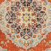 Oriental Weavers Xanadu 1332Q Orange/ Blue 7'10"" x 10'10"" Indoor Area Rug X1332Q240330ST