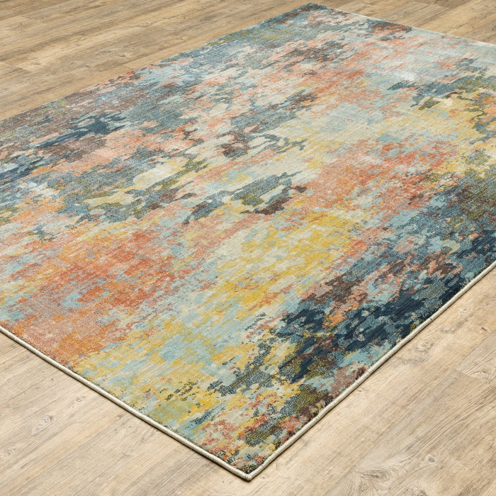 Oriental Weavers Xanadu 042X6 Multi-colored 9'10"" x 12'10"" Indoor Area Rug X042X6300390ST