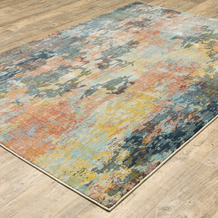 Oriental Weavers Xanadu 042X6 Multi-colored 7'10"" x 10'10"" Indoor Area Rug X042X6240330ST