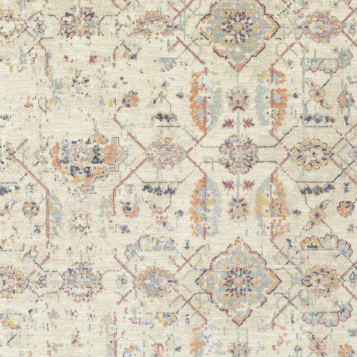 Oriental Weavers Xanadu 047H6 Beige/ Blue 7'10"" x 10'10"" Indoor Area Rug X047H6240330ST