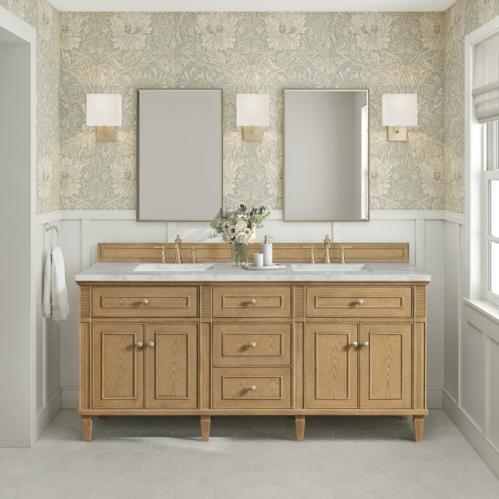 James Martin Vanities Lorelai 72" Double Vanity