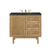 Laurent 36" Single Vanity, Light Natural Oak, w/ 3 CM Phantome Eclos Top