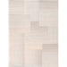 Pasargad Home Rodeo Collection Hand-Tufted Silver/Blue Bsilk & Wool Area Rug- 7' 9" X 9' 9" pcc-06 8x10
