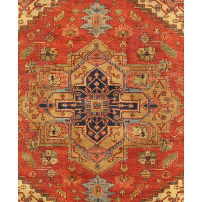 Pasargad Home Serapi Collection Hand-Knotted Wool Rug-11'10" X 12' 0" PB-10B 12x12