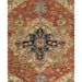 Pasargad Home Serapi Collection Hand-Knotted Wool Area Rug-14' 0" X 14' 0" PB-10B IVO 14x14